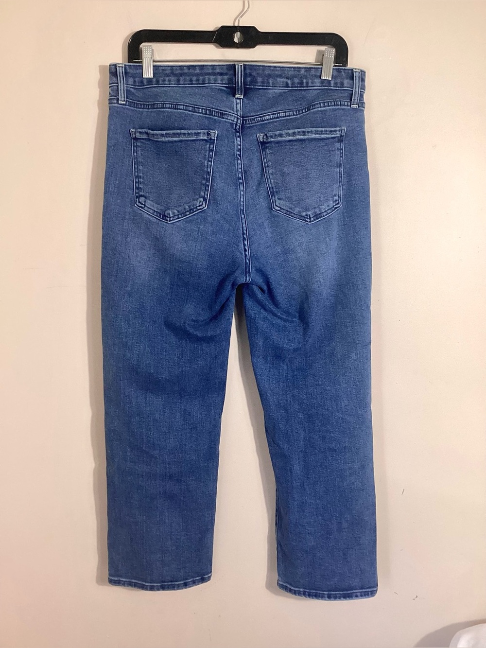 Quince Womens Stretch High Rise Straight Leg Jeans Size 31 - Picture 2 of 14